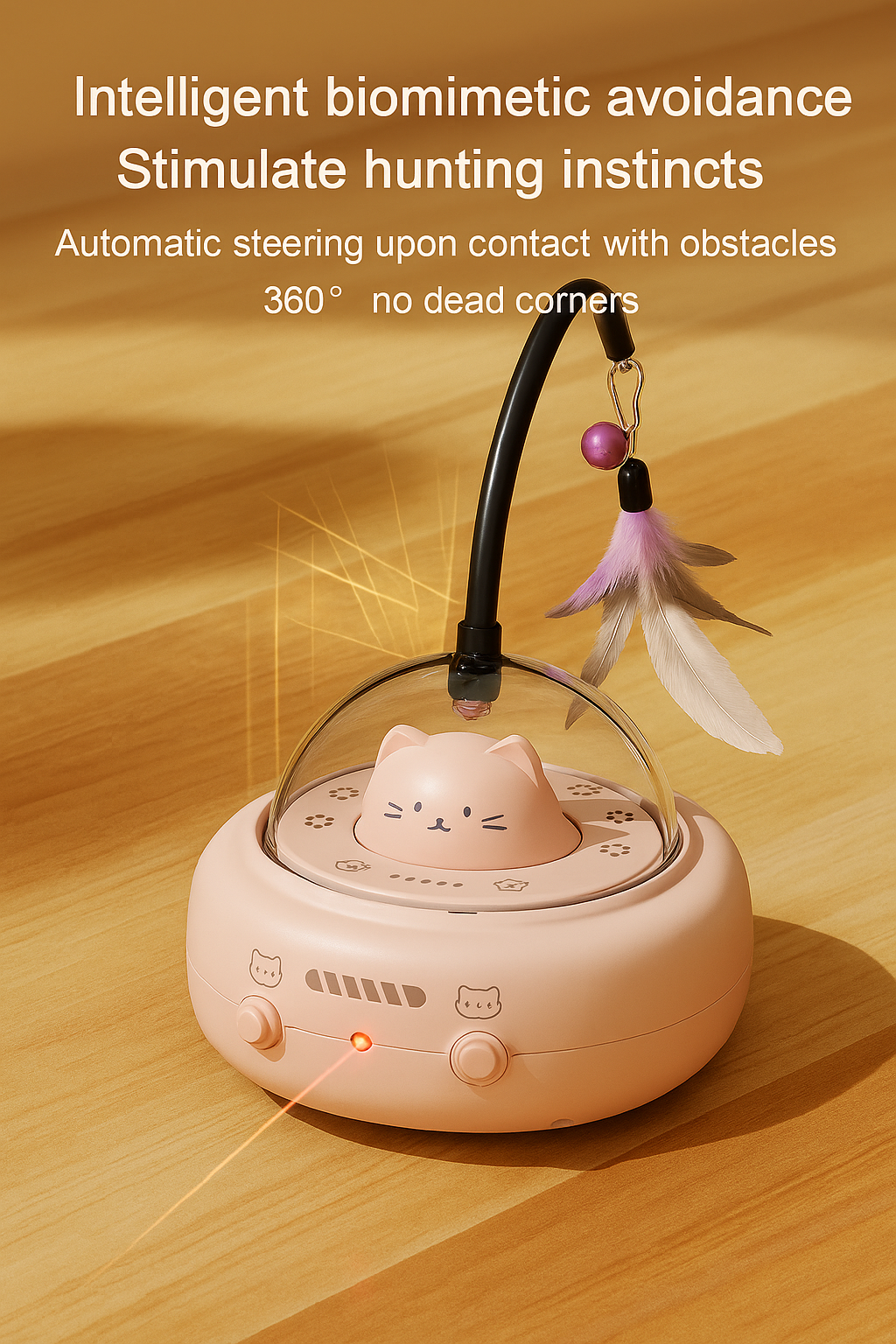 Furr Moji™Automatic Cat Teasing Stick
