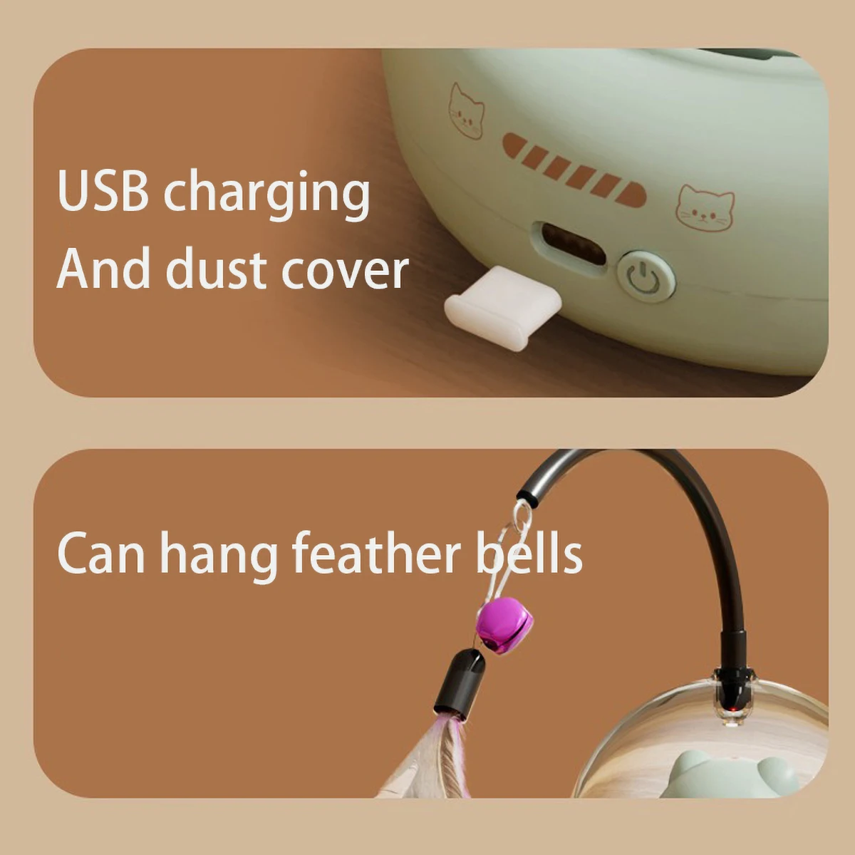 Furr Moji™Automatic Cat Teasing Stick